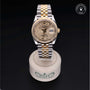 Rolex Certified Pre-owned Datejust M126233-0037 front on black background