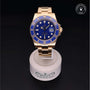 Rolex Certified Pre-owned Submariner M116618LB-0003 front on black background