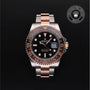 Rolex Certified Pre-owned GMT M126711CHNR-0002 front on black background