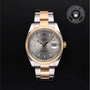 Rolex Certified Pre-owned Datejust M126333-0001 front on black background