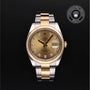 Rolex Certified Pre-owned Datejust M126333-0011 front on black background
