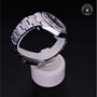 Rolex Certified Pre-owned Explorer M216570-0002 front on black background