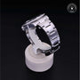 Rolex Certified Pre-owned GMT M116710LN-0001 front on black background