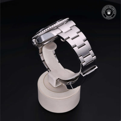 Rolex Certified Pre-owned Sea-Dweller M126600-0001 front on black background