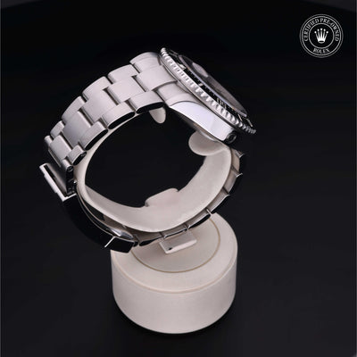 Rolex Certified Pre-owned Sea-Dweller M126600-0001 front on black background