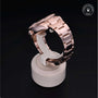 Rolex Certified Pre-owned Sky-Dweller M326935-0007 front on black background