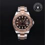 Rolex Certified Pre-owned Yacht-Master M116621-0001 front on black background