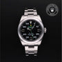 Rolex Certified Pre-owned Air-King M116900-0001 front on black background