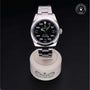 Rolex Certified Pre-owned Air-King M116900-0001 front on black background