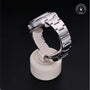 Rolex Certified Pre-owned Air-King M116900-0001 front on black background