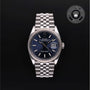 Rolex Certified Pre-owned Datejust M126234-0017 front on black background