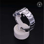 Rolex Certified Pre-owned GMT M116710LN-0001 front on black background