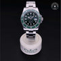 Rolex Certified Pre-owned Submariner M116610LV-0002 front on black background