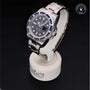 Rolex Certified Pre-owned GMT M116749SABLNR-0001 front on black background