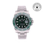 Rolex CPO Submariner M116610LV front on white background
