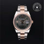 Rolex Certified Pre-owned Datejust M126331-0015 front on black background