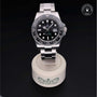 Rolex Certified Pre-owned GMT M116710LN-0001 front on black background