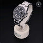 Rolex Certified Pre-owned GMT M116710LN-0001 front on black background