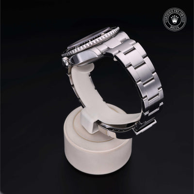 Rolex CPO Sea-Dweller M116600 front on white background