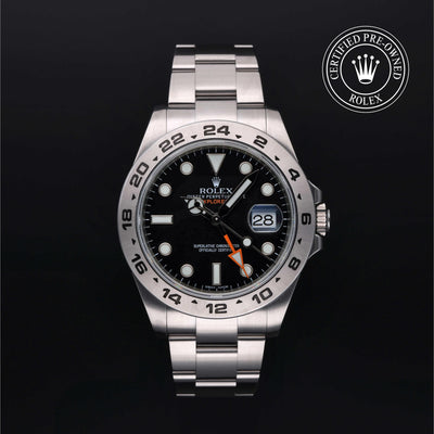 Rolex CPO Explorer M216570 front on white background