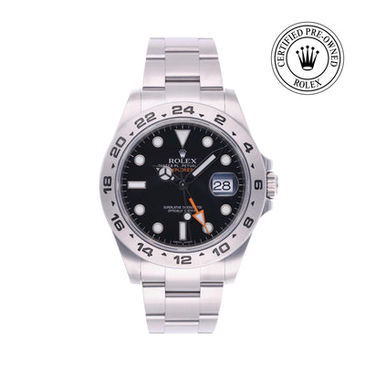 Rolex CPO Explorer M216570 front on white background