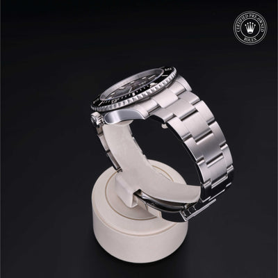 Rolex CPO Submariner M124060 front on white background