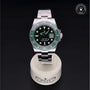Rolex Certified Pre-owned Submariner M116610LV-0002 front on black background