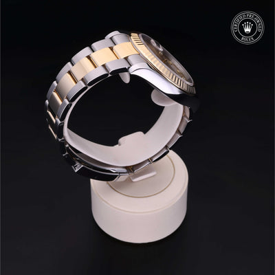 Rolex CPO Datejust M116333 front on white background