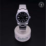Rolex Certified Pre-owned Oyster Perpetual M126000-0014 front on black background