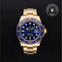 Rolex CPO Submariner M126618LB front on white background