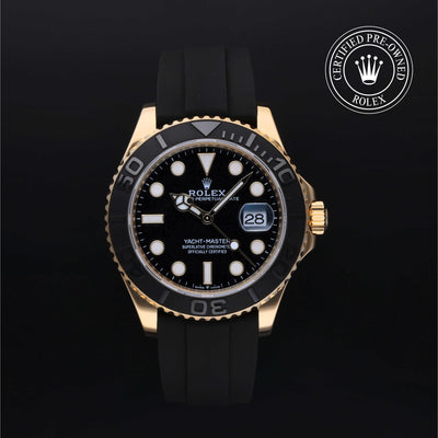 Rolex CPO Yacht-Master M226658 front on white background