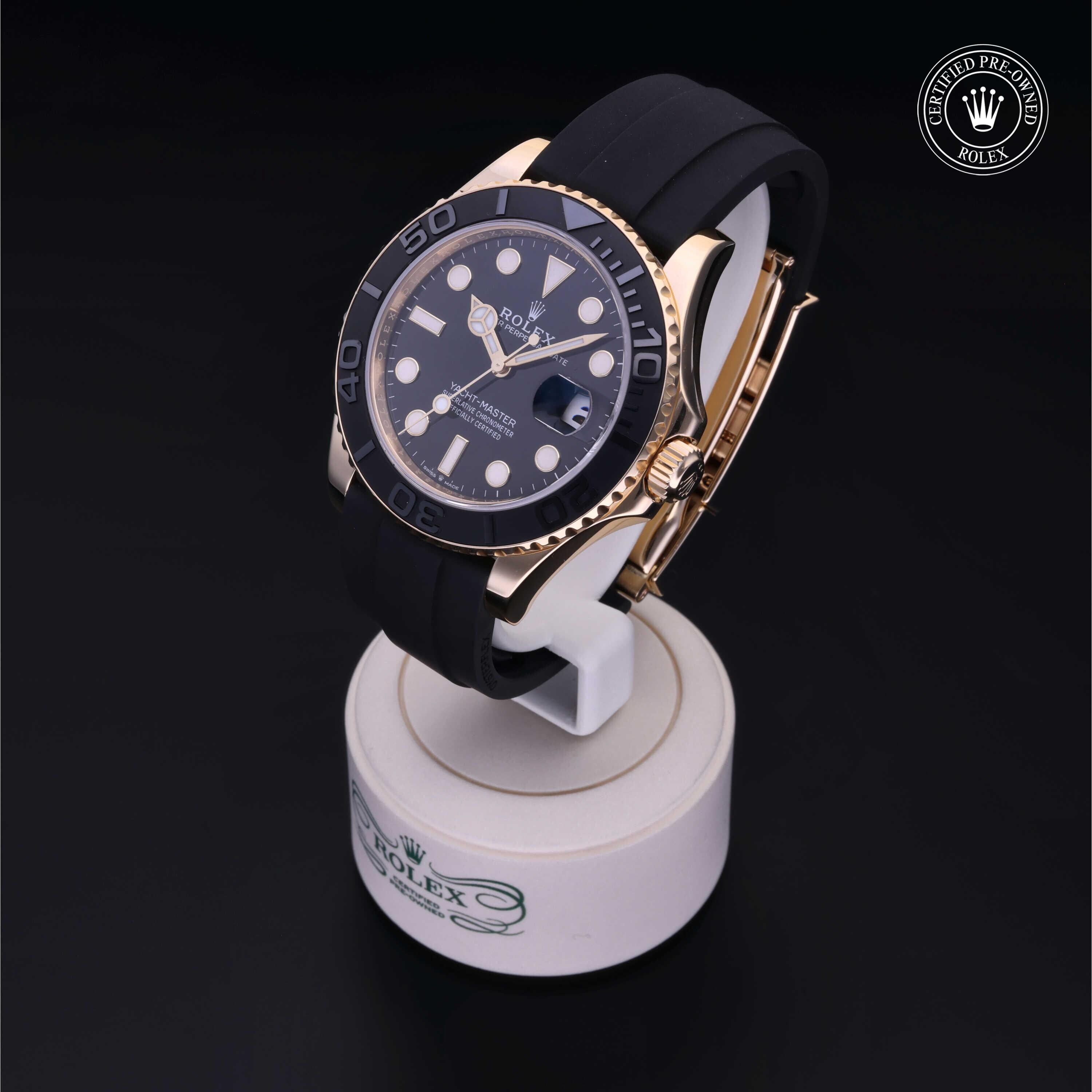 Rolex CPO Yacht-Master M226658 front on white background