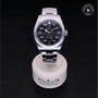 Rolex Certified Pre-owned Air-King M116900-0001 front on black background