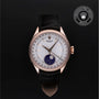 Rolex Certified Pre-owned Cellini M50535-0002 front on black background