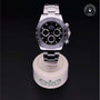 Rolex CPO Daytona M116500LN front on white background