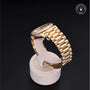 Rolex Certified Pre-owned Day-date M128238-0076 front on black background