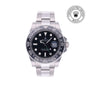 Rolex CPO GMT M116710LN front on white background