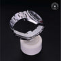 Rolex Certified Pre-owned GMT M16710-0005 front on black background
