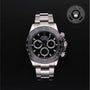 Rolex Certified Pre-owned Daytona M116500LN-0002 front on black background