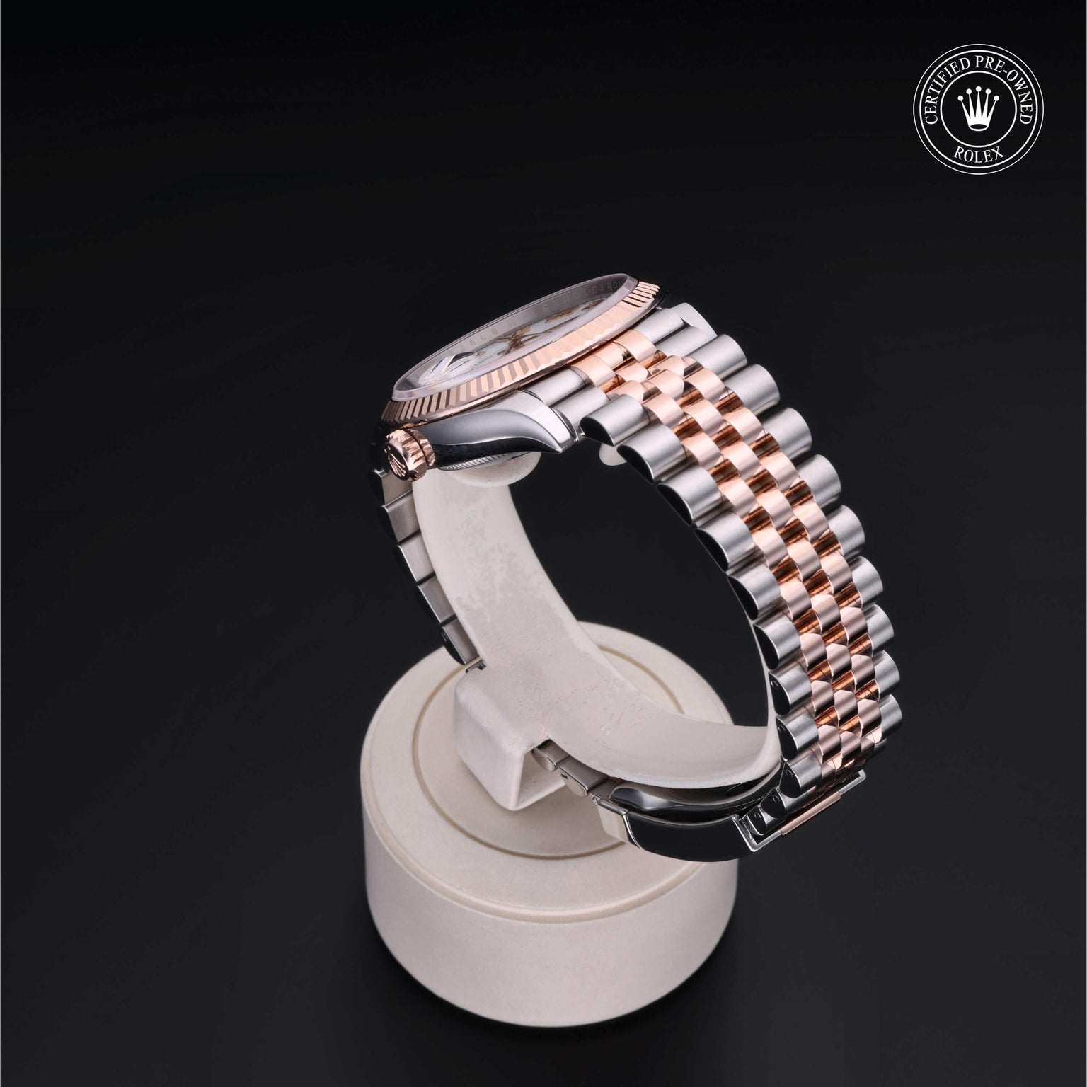Rolex CPO Datejust M126231 front on white background