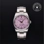 Rolex Certified Pre-owned Oyster Perpetual M126000-0008 front on black background