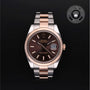Rolex Certified Pre-owned Datejust M126331-0001 front on black background