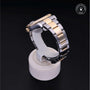 Rolex Certified Pre-owned Datejust M116333-0001 front on black background