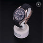 Rolex Certified Pre-owned Yacht-Master M126655-0001 front on black background