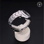 Rolex Certified Pre-owned Air-King M114200-0021 front on black background