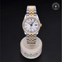Rolex Certified Pre-owned Datejust M126283RBR-0019 front on black background