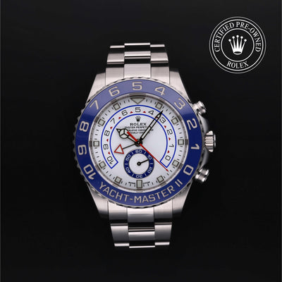 Rolex CPO Yacht-Master M116680 front on white background