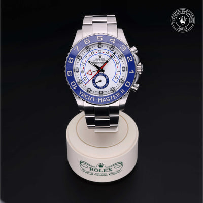 Rolex CPO Yacht-Master M116680 front on white background