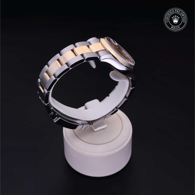 Rolex Certified Pre-owned Lady Datejust M178243-0008 front on black background
