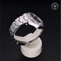 Rolex Certified Pre-owned Explorer M216570-0002 front on black background